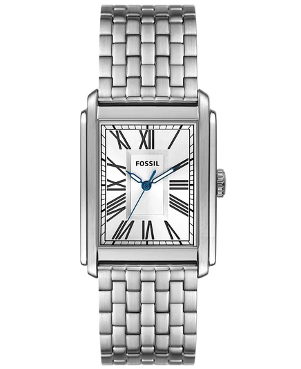 Мужские часы Fossil Carraway 30 мм, серебристые