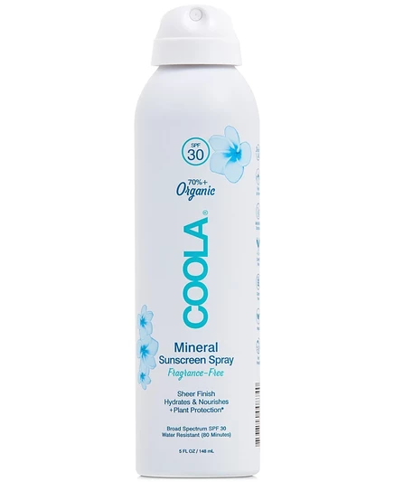 Солнцезащитный спрей для тела Coola SPF 30, 148 мл