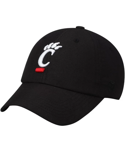 Мужская регулируемая кепка Top of the World Cincinnati Bearcats, черная