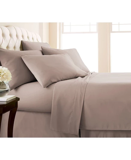 Простыни Southshore Fine Linens Split King, светло-коричневые