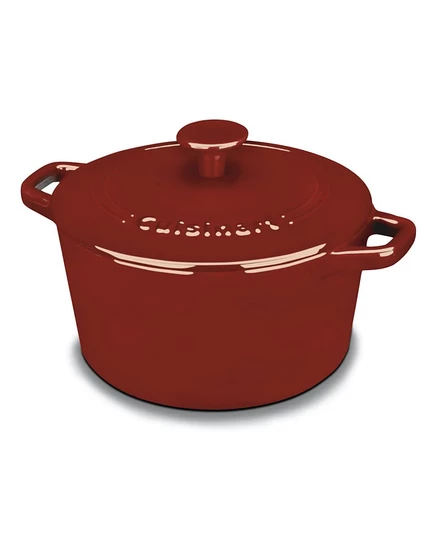 Кастрюля Cuisinart Chef's Classic эмалированная чугунная 2,8 л с крышкой, красная