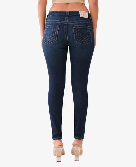 Женские облегающие джинсы Jennie средней посадки True Religion от True Religion indigo upgrade