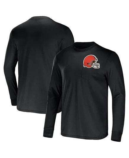Мужская футболка с длинным рукавом из коллекции NFL x Darius Rucker от Fanatics Brown от команды Cleveland Browns brown