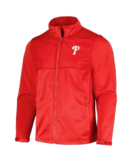 Мужская куртка Dunbrooke Heather Red Philadelphia Phillies Explorer на молнии heather red