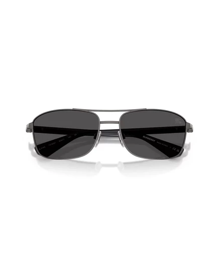 Мужские солнцезащитные очки Burberry больших размеров, BE3163 matte grey