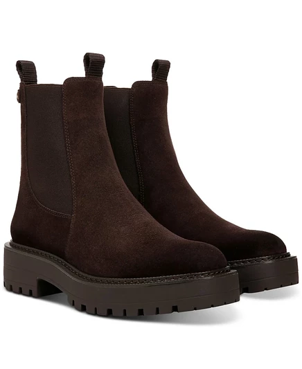 Женские ботильоны Sam Edelman Laguna, коричневая замша
