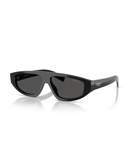 Мужские солнцезащитные очки Prada с геометрическим рисунком, PR C02S, черный