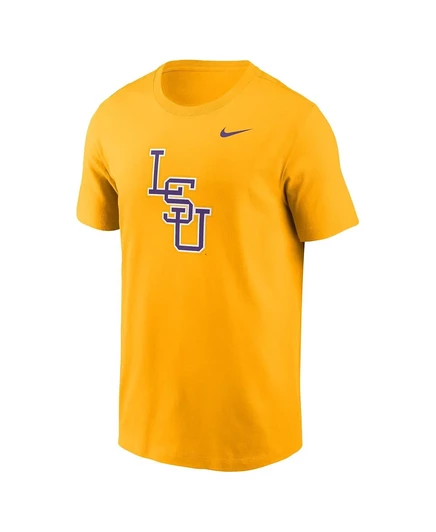 Мужская футболка Nike LSU Tigers с логотипом, золотая