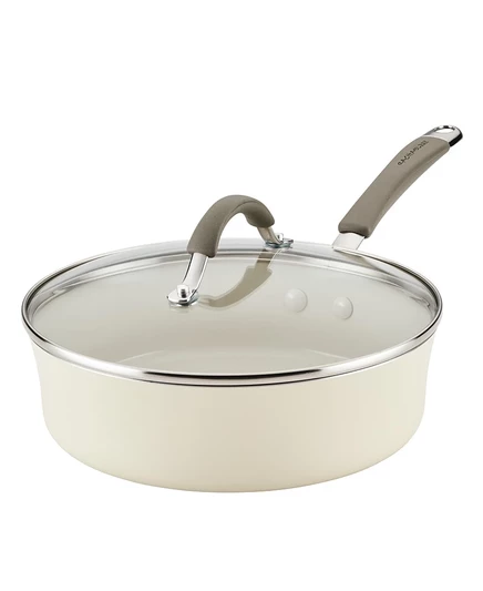 Сотейник Rachael Ray Cucina 2,8 л, керамика, бежевый