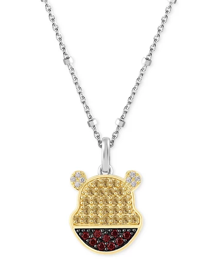Подвеска Wonder Fine Jewelry Disney «Винни-Пух» с цитрином