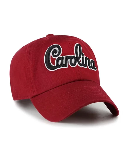 Мужская кепка Garnet South Carolina Gamecocks Vault Clean Up с регулируемой посадкой '47 Brand  garnet