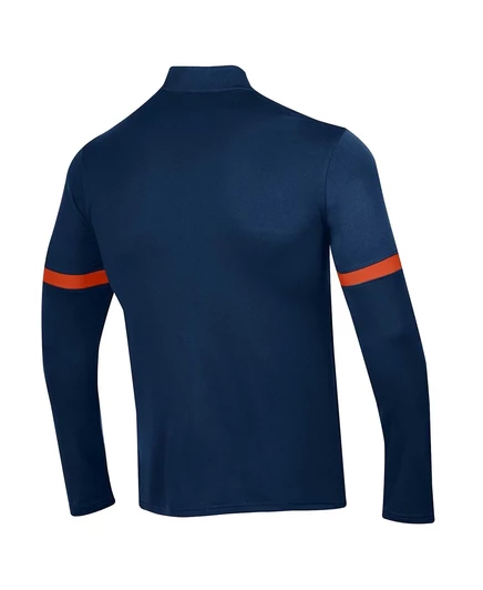 Мужская темно-синяя куртка Under Armour Auburn Tigers 2023 на молнии помогает согреться navy