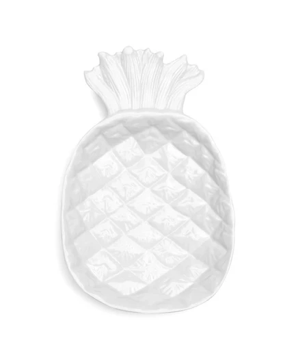 Сервировочное блюдо Q-Squared Pineapple 16″ меламиновое, белое