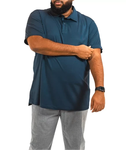  Футболка-поло Big & Tall commuter shirt tech polo navy