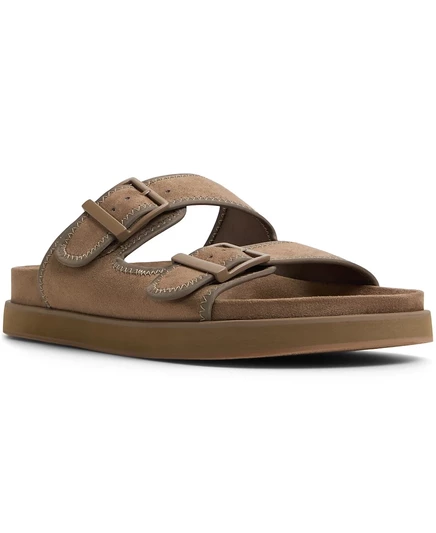 Мужские сандалии ALDO Sunnyside Slide коричневого цвета