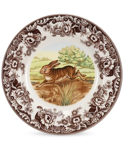 Обеденная тарелка Spode Woodland Rabbit, 25 см