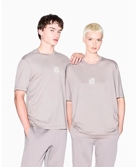 Мужская футболка A|X Armani Exchange с маленьким логотипом и значком multi