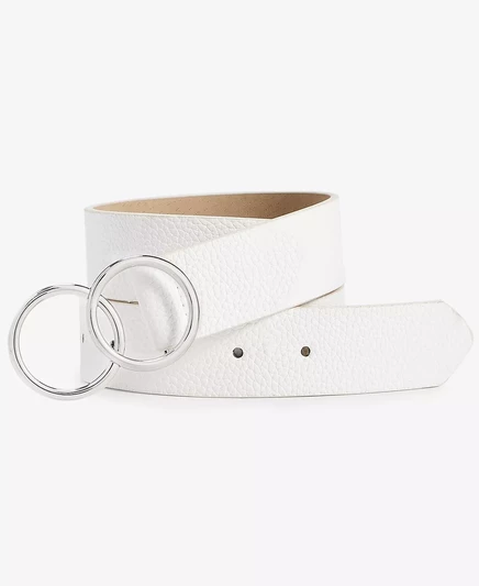  Изящный пояс с двойным кольцом, эксклюзивно от Macy's white