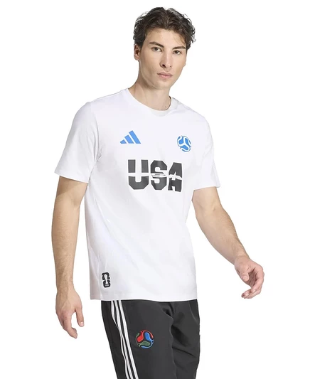 Мужская футболка Adidas USA, белая