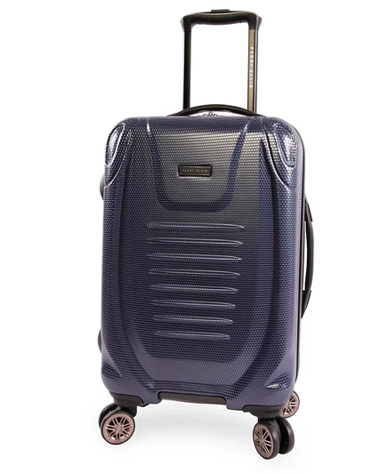 Чемодан Perry Ellis Bauer 21″ на колесах, синий