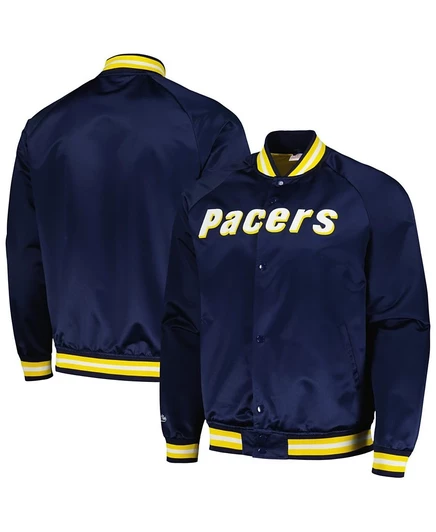 Мужская куртка Mitchell & Ness Hardwood Classics, синяя