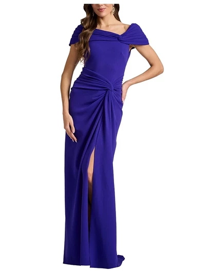 Женское платье Tadashi Shoji Perkins асимметричное, лиловое