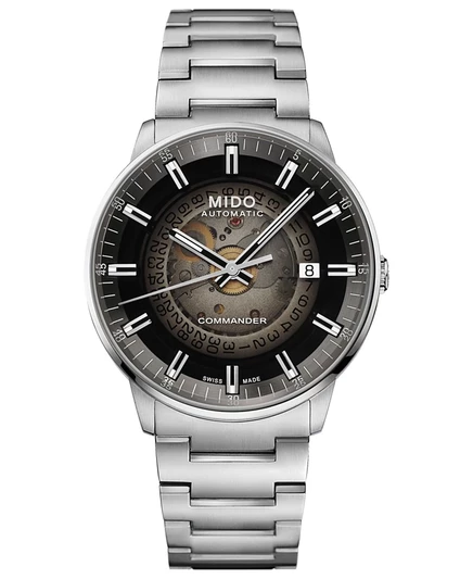 Мужские часы Mido Commander Gradient автомат, 40 мм, стальные