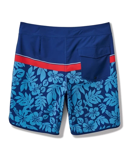 Мужские шорты Quiksilver из шелка для серфинга Hawaii Scallop 19 estate blue