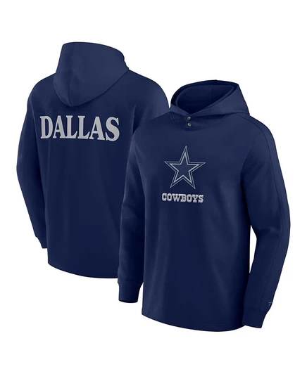 Мужское худи Fanatics Elements Blaze Cowboys, темно‑синее