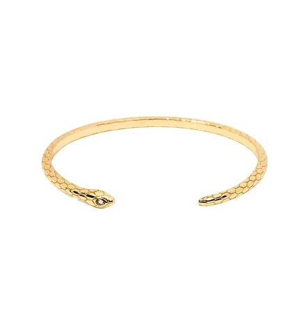 Женский браслет Little Sky Stone Snake Cuff позолоченный
