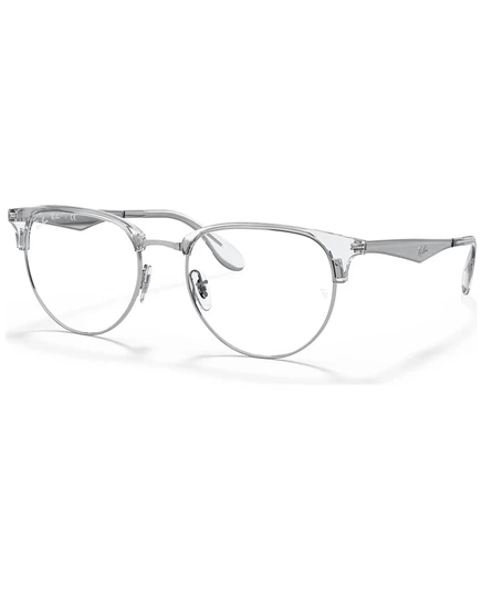 Унисекс-очки Ray-Ban RB6396 круглые, серебристые
