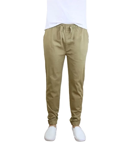 Мужские джоггеры Galaxy by Harvic Basic Stretch Twill, бежевые