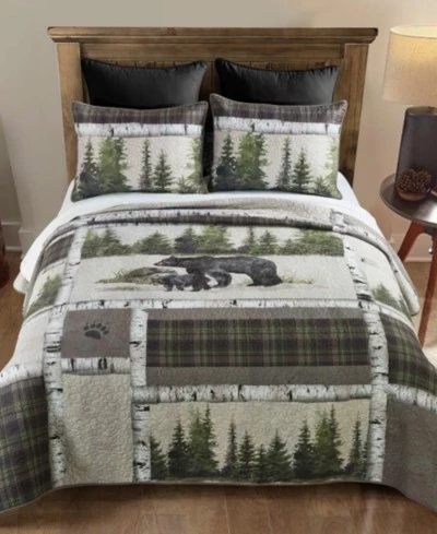 Комплект покрывала Donna Sharp Bear Panels Tree