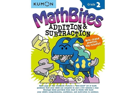 Рабочая тетрадь Kumon MathBites: сложение и вычитание, 2 класс