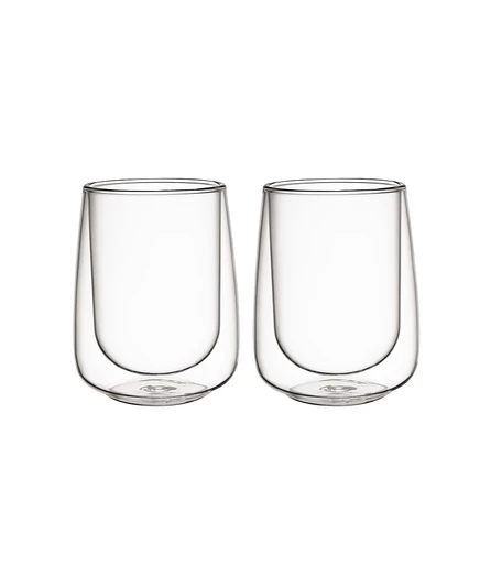 Маленькие изолированные бокалы для латте Villeroy & Boch Artesano для горячих и холодных напитков, набор из 2-х стаканов