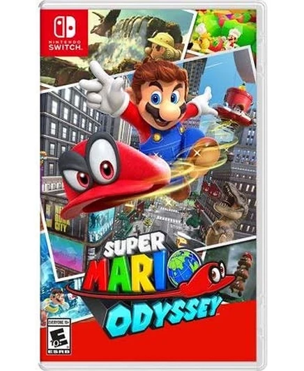 Видеоигра Nintendo Super Mario Odyssey для Switch, черная
