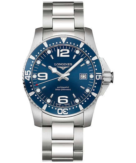 Мужские часы Longines HydroConquest, 41 мм, сталь