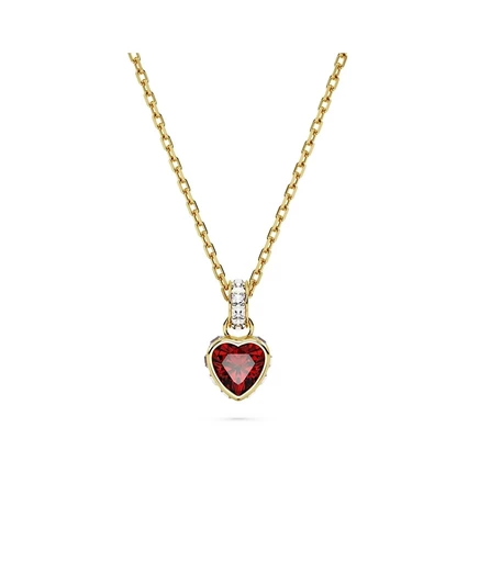 Колье Swarovski Stilla с сердцем, красное