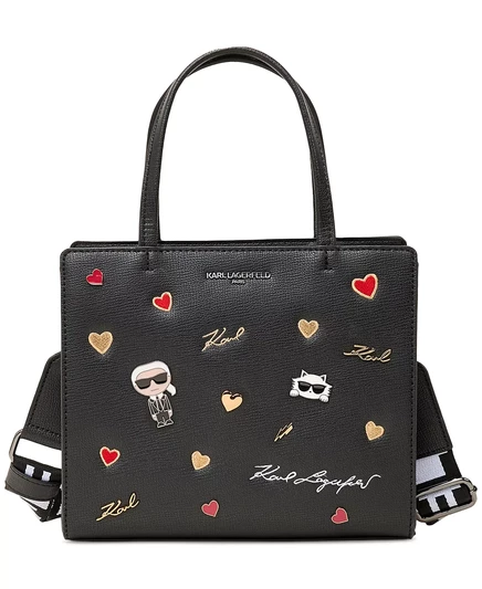 Сумка Karl Lagerfeld Paris Maybelle с К-образными булавками multi/black