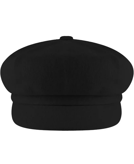 Мужская кепка Kangol Wool Spitfire Newsboy, черная