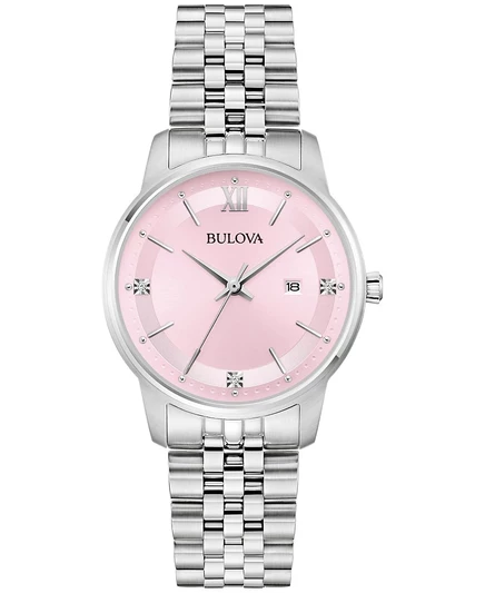 Женские часы Bulova Classic, стальной браслет, серебристые