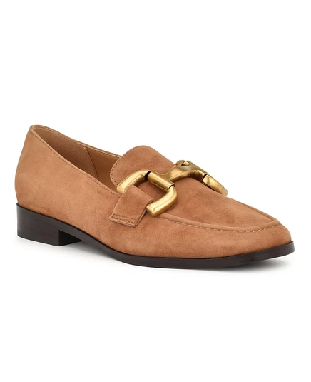 Женские мокасины Nine West Lilma Bit Dress белого цвета