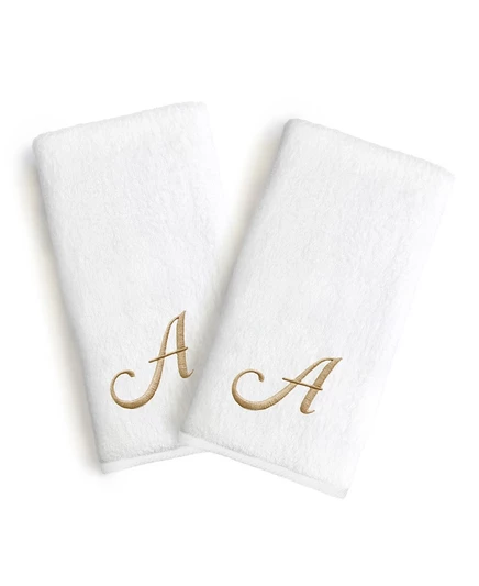 Ручные полотенца Linum Home Linum Font, 16″×30″, желтые