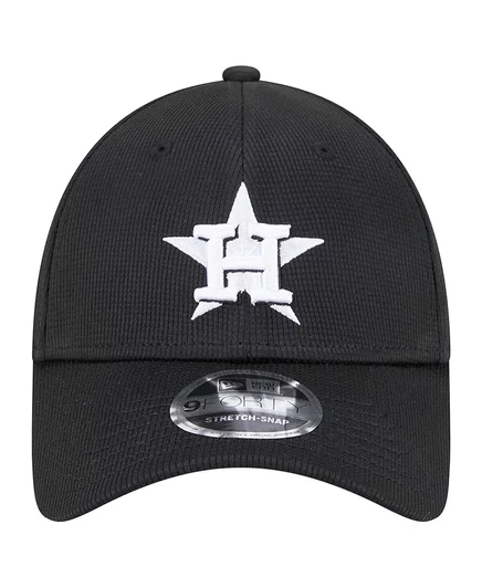 Мужская бейсболка New Era Pivot 9FORTY Houston Astros регулируемая, черная