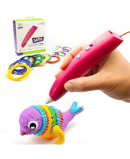 Детская 3D-ручка myFirst 3dPen Make, красная