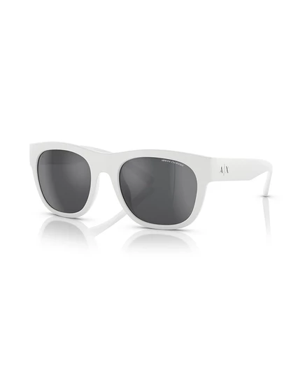 Мужские прямоугольные солнцезащитные очки Armani Exchange, AX4128SU, белый