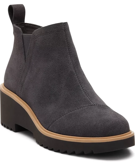 Женские пинетки на молнии сбоку в стиле Мод forged iron suede