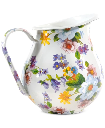 Кувшин Mackenzie-Childs White Flower Market, 2,8 л