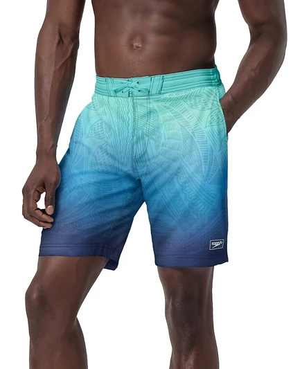 Мужские плавательные шорты Speedo Bondi Basin 9 дюймов с шнурком, коричневые