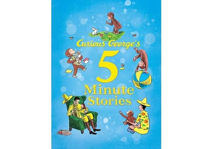 Книга Curious George: 5-минутные истории, белая